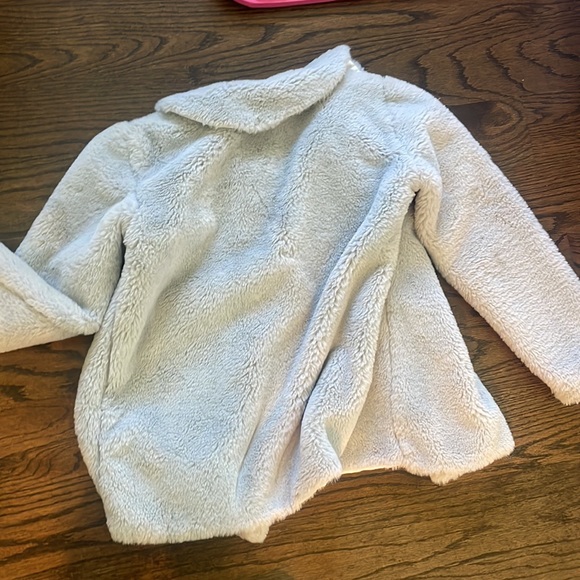 Faux fur size 12 light grey - Picture 4 of 4